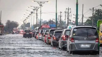 Banjir di jalur mudik pantura