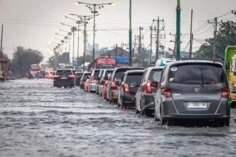 Banjir di jalur mudik pantura