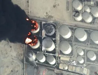 Perusahaan Penyedia Citra Satelit Komersial Batasi Akses Data di Iran dan Timur Tengah Sejak Konflik Citra satelit dampak serangan drone iran sebelum disensor