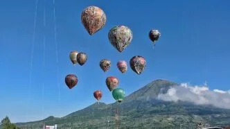 Festival balon udara wonosobo