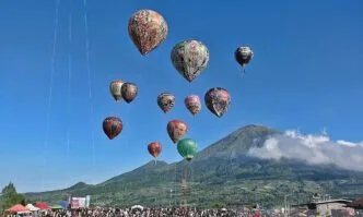 Festival balon udara wonosobo
