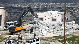 Ilustrasi israel hancurkan pemukiman warga palestina