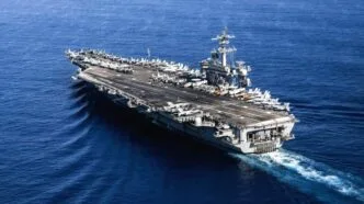 Irans revolutionary guard claims firing 4 ballistic missiles at uss abraham lincoln