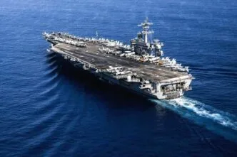 Irans revolutionary guard claims firing 4 ballistic missiles at uss abraham lincoln
