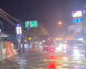 Jalur mudik brebes jakarta terendam banjir