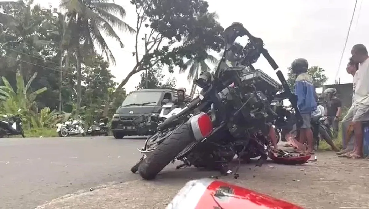 Kecelakaan Harley Davidson Tabrak Jupiter MX di Kulon Progo, Istri Bos Rokok HS Meninggal Kecelakaan moge bos HS di kulonprogo
