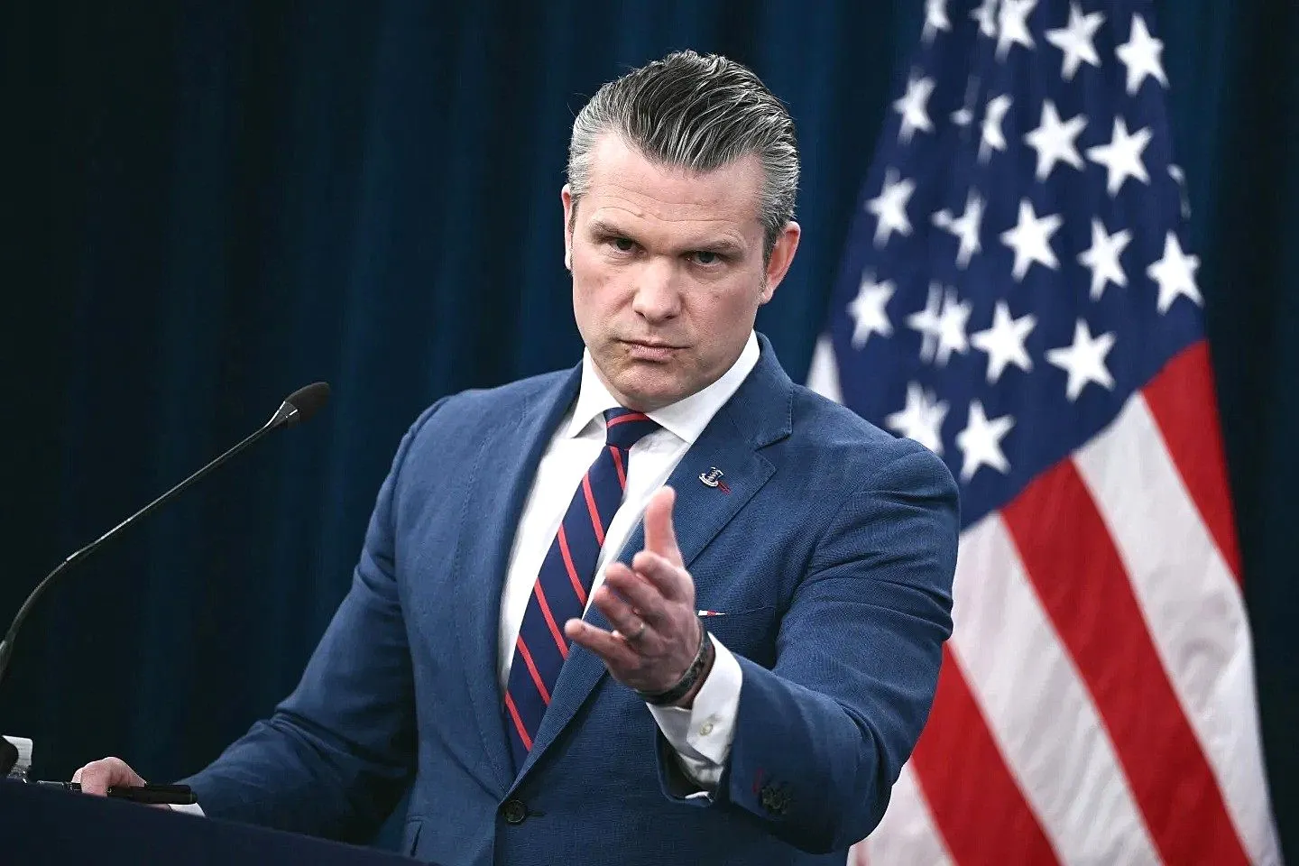 Kewalahan Hadapi Drone Shahed Iran, Menteri Pertahanan AS Sebut Ada Kesalahan Taktis Sebelum Perang Menhan AS Pete hegseth
