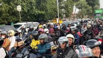Didominasi Motor, Tercatat 64 Ribu Kendaraan Lintasi Pantura Cirebon Arah Jakarta Selama Arus Balik Lebaran Pemudik motor dominasi pantura cirebon jakarta