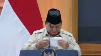 Prabowo menangis terharu