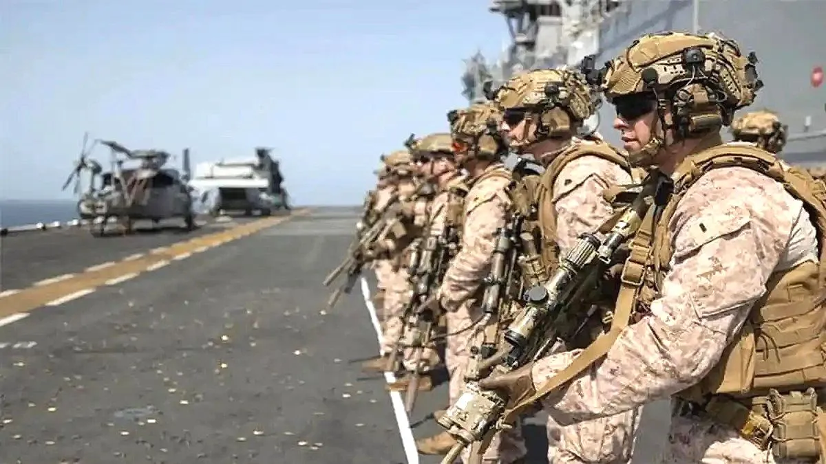 Kekuatan Militer AS Ditambah, Lebih dari 50.000 Personel Dikerahkan ke Teluk Persia Ribuan tentara Amerika tiba ti Timur tengah