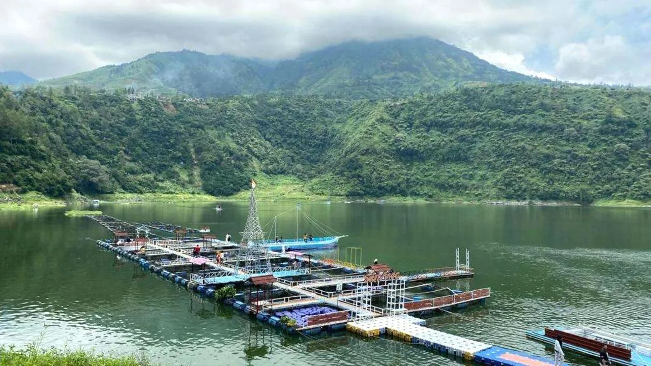 Diprediksi ada Lonjakan Pengunjung, Pemerintah Wonosobo Fokuskan Pengawasan Pariwisata di Destinasi Utama Jelang Lebaran 2026 Telaga menjer wonosobo