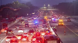 Tol cipali arah jakarta padat