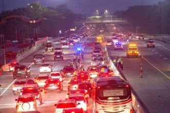 Tol cipali arah jakarta padat