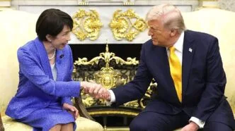 Trump takaichi whitehouse