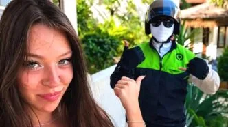 Video viral bule vs ojol diburu netizen