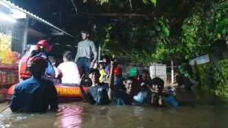 Warga jaktim terdampak banjir saat lebaran