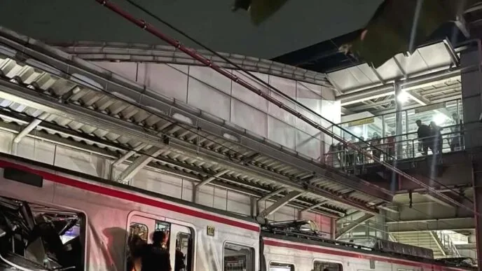Kecelakaan Kereta di Bekasi Timur, KRL Dihantam KA Jarak Jauh, 2 Korban Jiwa