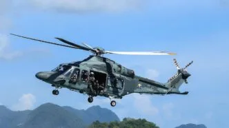 Ilustrasi helikopter AW