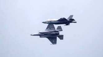 Ilustrasi jet tempur amerika