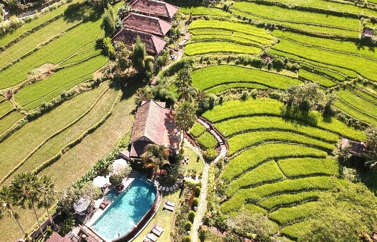 Ilustrasi properti dan tanah di Bali