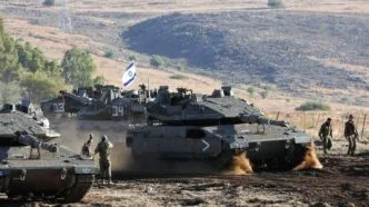 Invasi darat israel ke wilayah lebanon