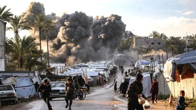 Israel serang gaza tewaskan 10 orang