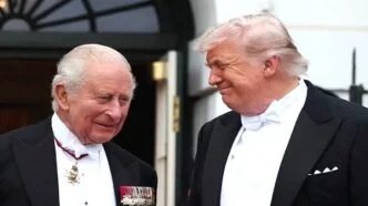 King charles dan donald trump