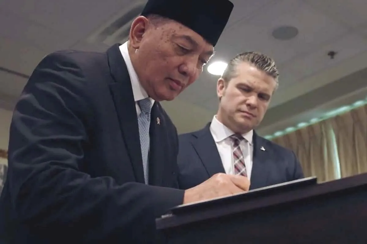 Sjafrie sjamsudin dan pete hegseth