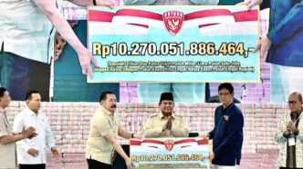Kejagung Serahkan Rp 10,2 Triliun Uang Rampasan, Prabowo Apresiasi Kinerja Penegakan Hukum