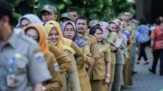 Ilustrasi pegawai daerah