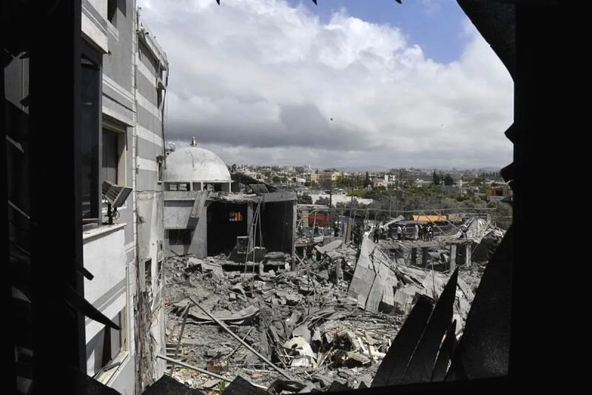 Israel Bombardir Beberapa Wilayah Lebanon Bahkan Saat Iduladha, Gereja dan Sekolah Kristen Ikut Rusak Israel serang tyre lebanon iduladha