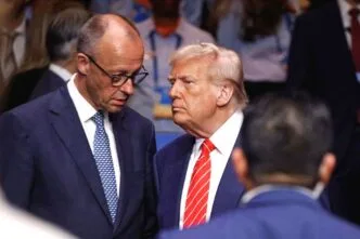 Ketegangan trump dan kanselir jerman
