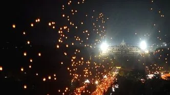 Lampion borobudur