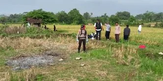Ledakan balon udara petasan blitar