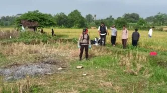 Ledakan balon udara petasan blitar