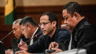 Nadiem singgung nama jokowi dalam sidang
