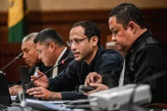 Nadiem singgung nama jokowi dalam sidang