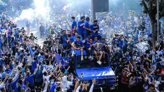Pawai bobotoh bandung
