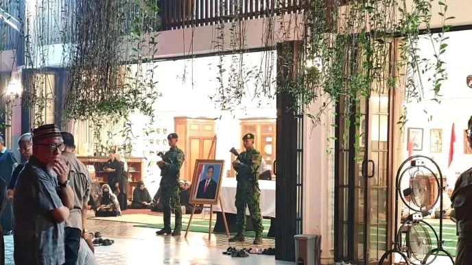 Pelayat rumah duka ryamizard ryacudu