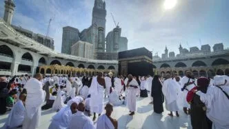 Suasana di mekkah kabah