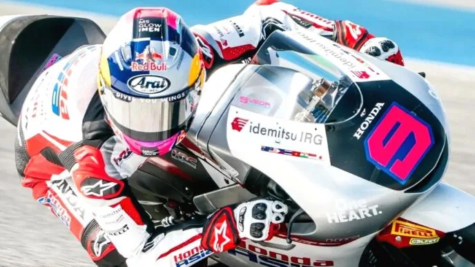 Veda ega pratama finish ke 4 moto3 le mans