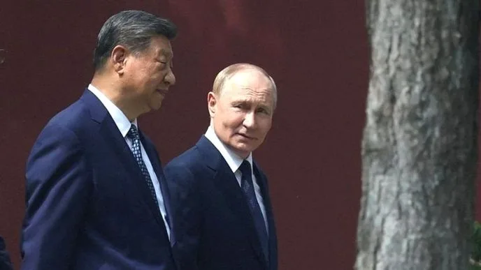 Vladimir putin di beijing