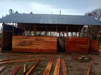 7 Bulan Pascabanjir, Warga Aceh Timur Bangun Sekolah Darurat demi Selamatkan Pendidikan Anak