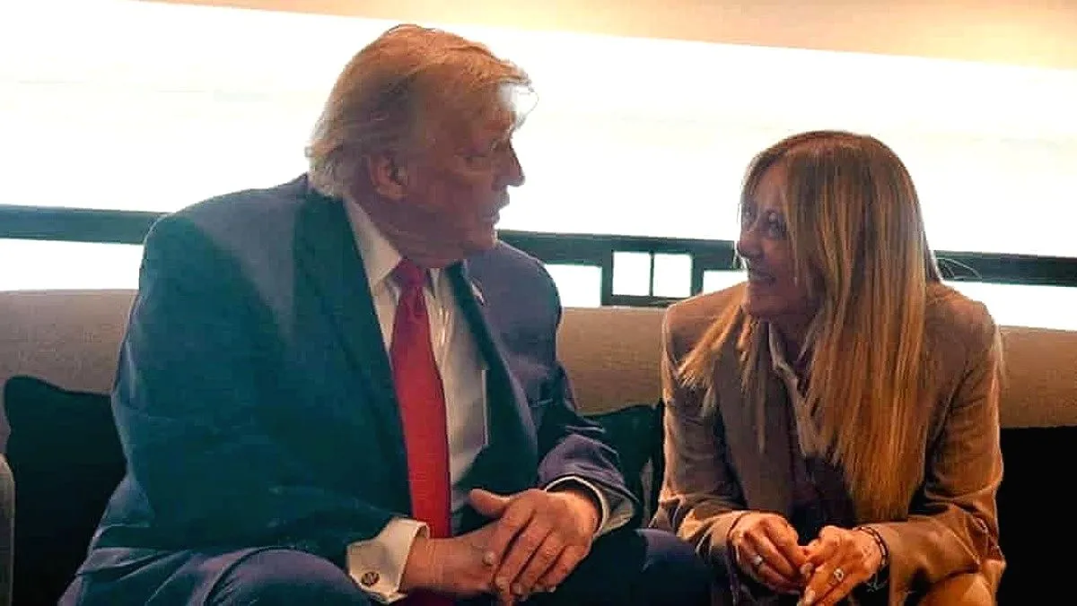 Perdana Menteri Italia Tersinggung Dibilang Mengemis Foto dengan Trump, Langsung Batalkan Forum Bisnis AS-Italia Meloni Tersinggung Komentar Trump, Menteri Luar Negeri Italia Batal ke AS