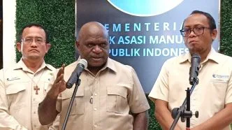 Revisi UU Polri Mengemuka, Menteri HAM Dorong Keterlibatan Sipil di Jabatan Tertentu