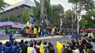 Aksi pmii semarang dprd jateng