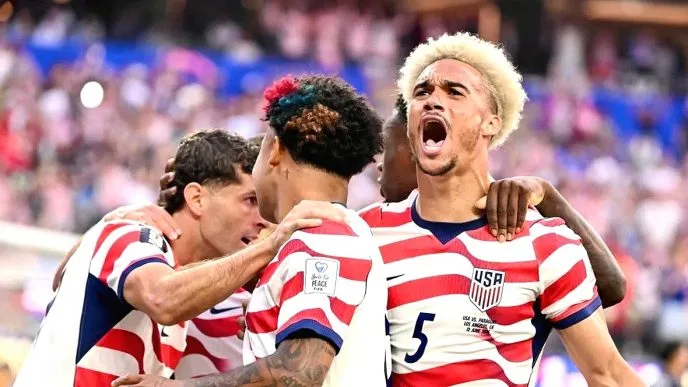 Hasil Piala Dunia 2026: Tuan Rumah Amerika Serikat Tampil Sangar, Paraguay Tak Berkutik Dibantai 4-1 Amerika serikat vs paraguay piala dunia