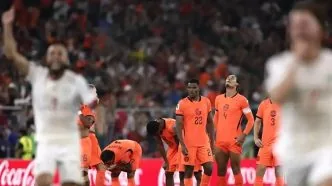 De oranje gugur piala dunia