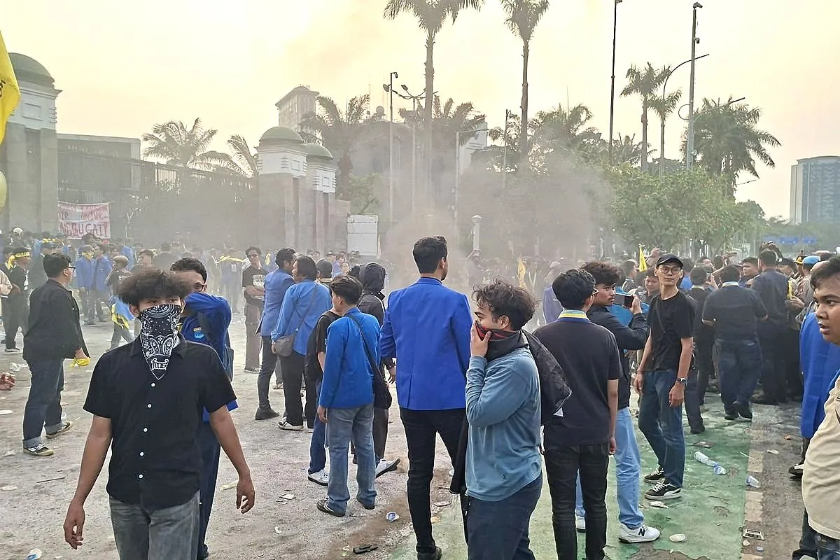 Demo senin 22 juni ricuh