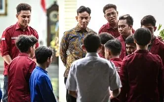 Usai Demo di Patung Kuda, 15 Perwakilan Mahasiswa Bertemu Gibran di Istana Wakil Presiden Dialog gibran dengan perwakilan mahasiswa